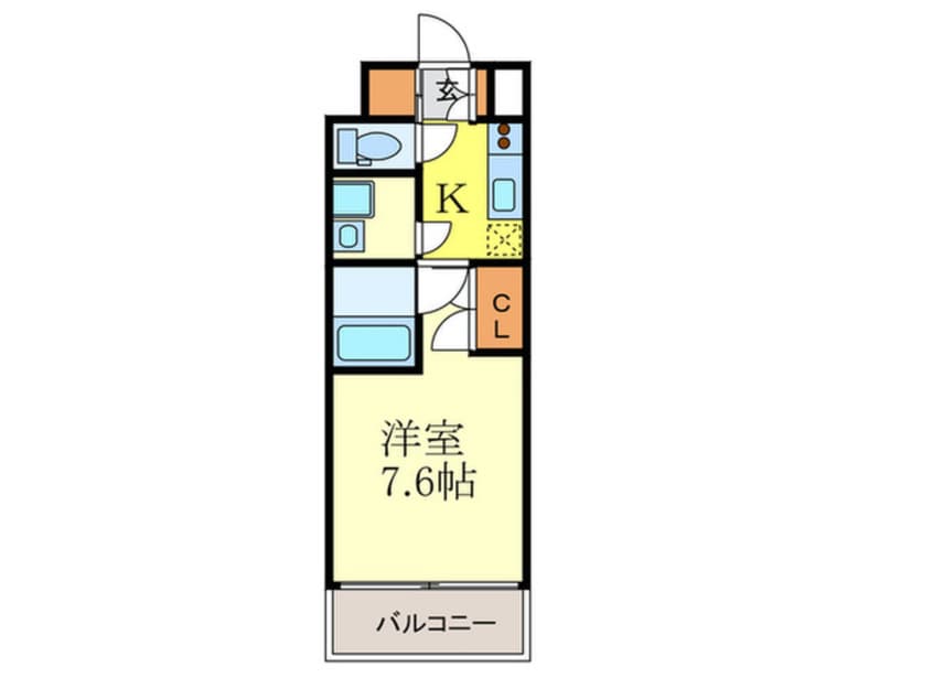 間取図 ＷＧＢ江坂