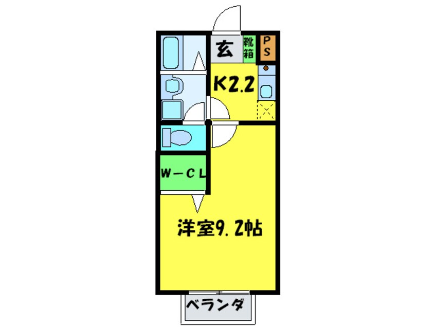 間取図 メゾンド－ルＫＡＳＡ