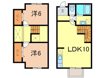間取図 ヴィラ－ジュ長畑Ⅰ
