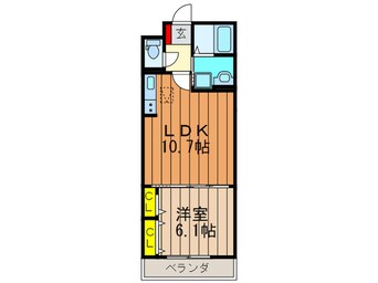 間取図 サニー・ヒルズ