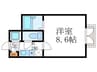 ｸﾞﾗﾝﾄﾞﾊﾟﾚｽ堀川ﾊﾟｰﾄⅡ（705） 1Kの間取り