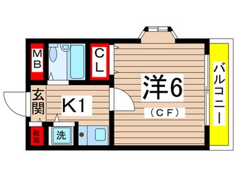 間取図 プレステージ住吉