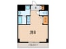 AIROSE芦屋 1Rの間取り