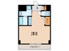 AIROSE芦屋 1Rの間取り
