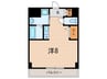 AIROSE芦屋 1Rの間取り