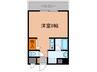 AIROSE芦屋 1Rの間取り