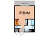 AIROSE芦屋 1Rの間取り