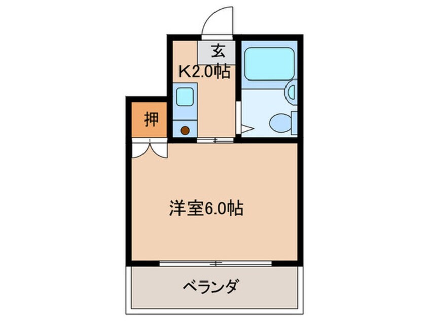 間取図 アクシオス野江サウス