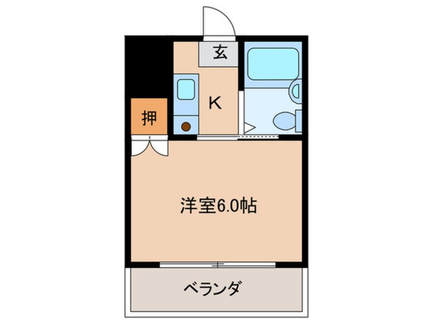 間取図 アクシオス野江サウス