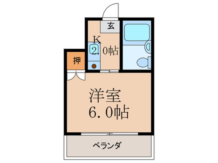 間取図 アクシオス野江サウス