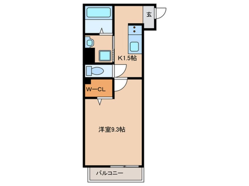 間取図 メゾン・ド・シャルトル