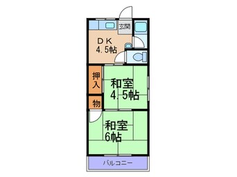 間取図 長野ハイツ