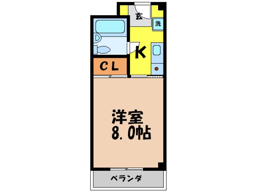 間取図 第２ヤングハイツ小野原