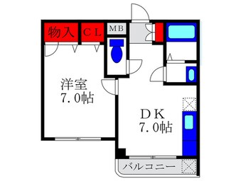 間取図 リッシュ・ボヌ－ル