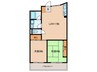 大塚マンション 2LDKの間取り