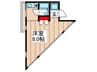 SAWASAKI APARTMENT 1Rの間取り