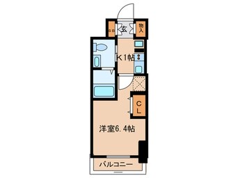 間取図 ｴｽﾃﾑｺｰﾄ神戸ﾊｰﾊﾞｰﾗﾝﾄﾞ前Ⅵﾋﾟｸｼｽ
