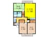 ｴｰﾃﾞﾙﾊｲﾑ 3LDKの間取り