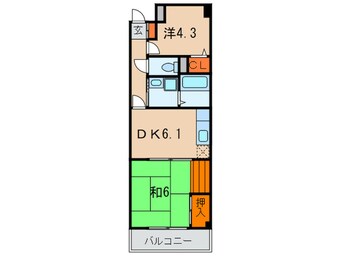 間取図 倉石ハイツ