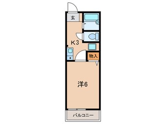 間取図 ベルセゾンミキ