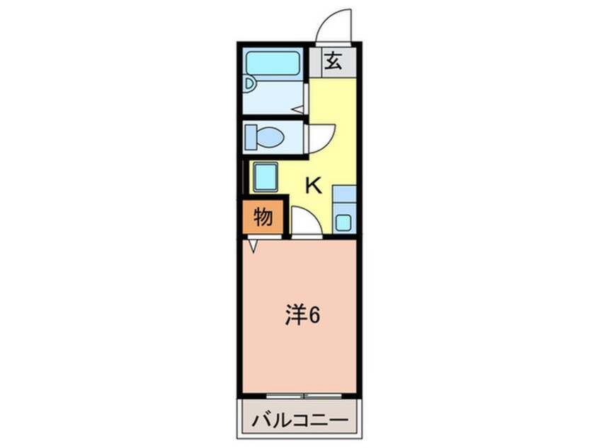 間取図 ベルセゾンミキ