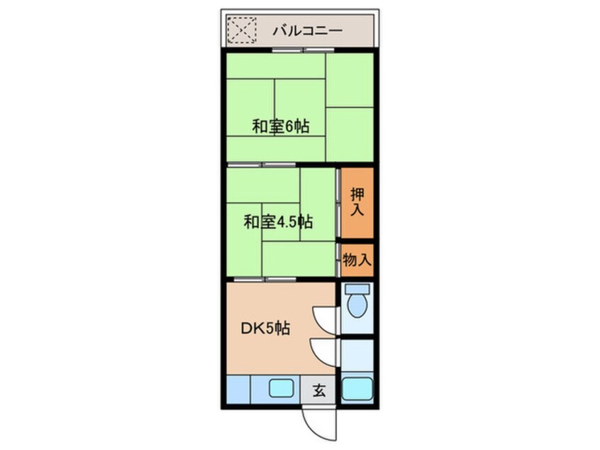 間取図 シャトーⅡ