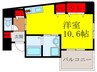 ホープ池田栄本町 1Rの間取り