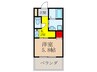 ホープ池田栄本町 1Kの間取り
