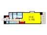 Ｌｕｘｅ淡路Ⅱ 1Kの間取り