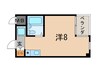 アクティ王子公園 1Rの間取り
