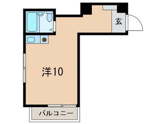 間取図 西山ビラ