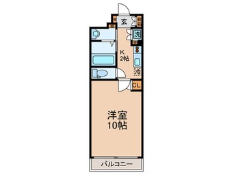 間取図 アスヴェル京都東山五条（204）