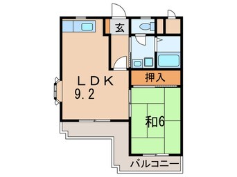 間取図 インぺリアル塚口