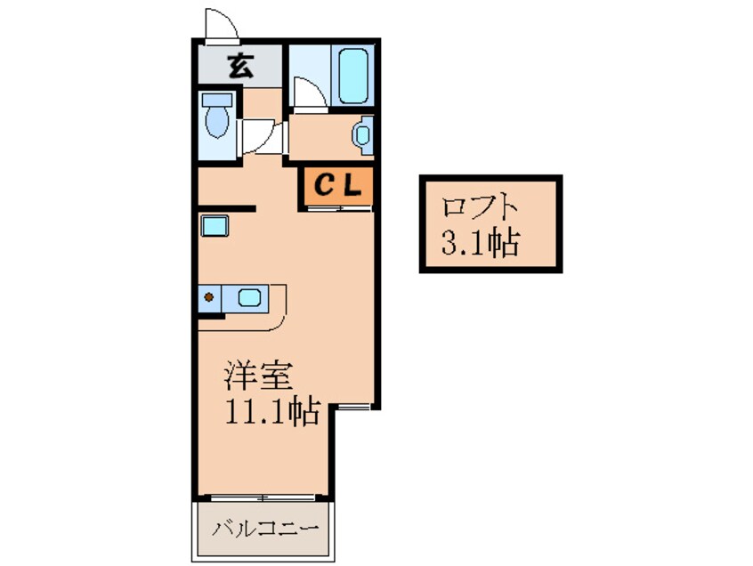 間取図 フォレステ－ジュ江坂公園