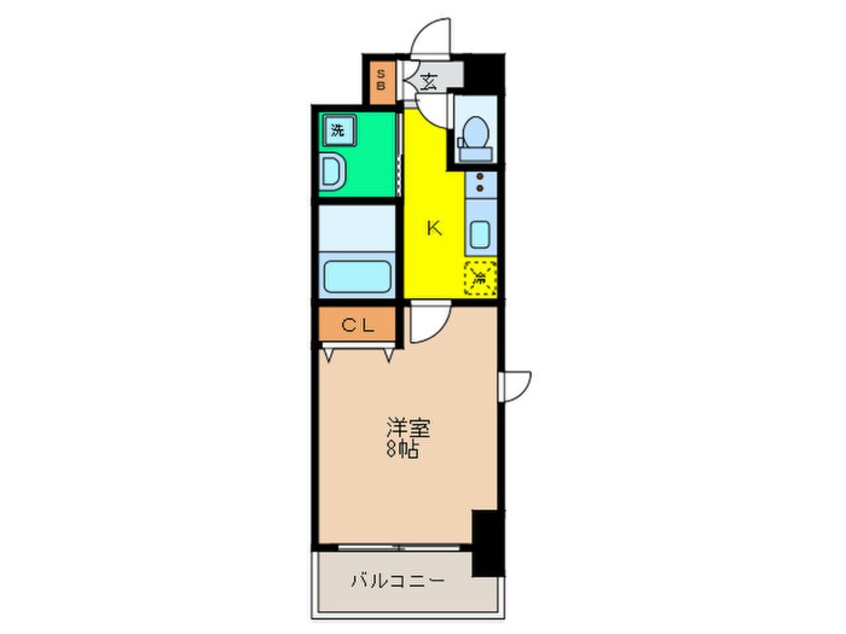 間取図 ブランブリエ京橋