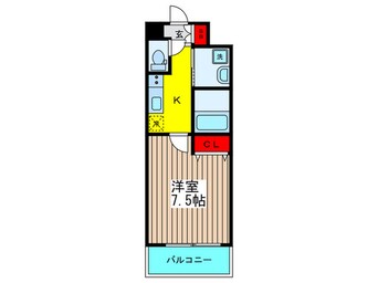 間取図 ブランブリエ京橋