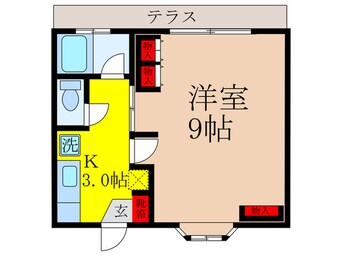 間取図 池田グリ－ンハイツ