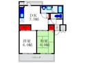 アヴィタション岡町の間取図