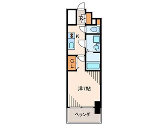 間取図 エス・キュ－ト尼崎