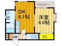 ピコットⅠの間取図