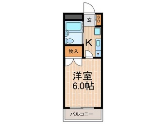 間取図 ハイツエリ－ゼ