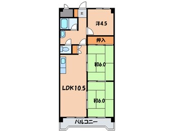 間取図 神明ハイツ