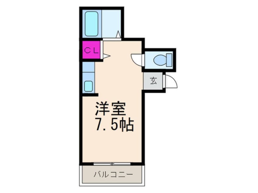 間取図 サンガーデンリーフ