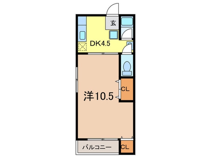 間取り図 五月ヶ丘グリ－ンヴィラ