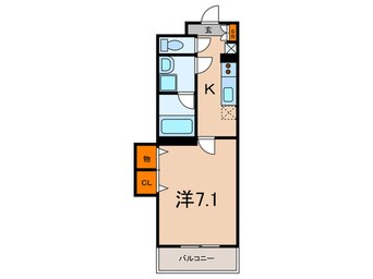 間取図 ラ・ウェゾン大石南町