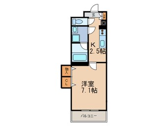 間取図 ラ・ウェゾン大石南町