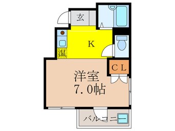 間取図 コモド田口