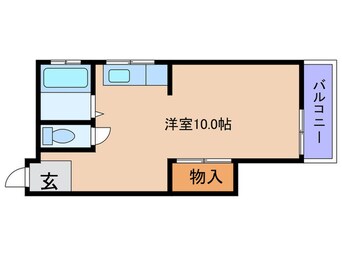 間取図 ハイツ南長柄