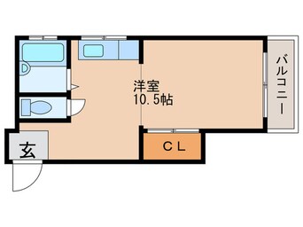 間取図 ハイツ南長柄