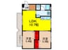 ことぶきコーポ 2LDKの間取り